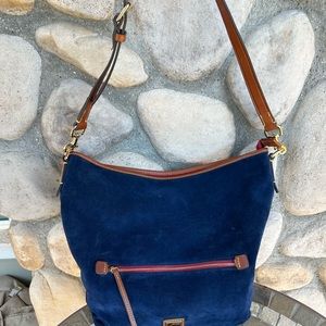 Dooney and Bourke Navy Hobo Bag